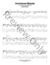 Unchained Melody Guitar and Fretted sheet music cover